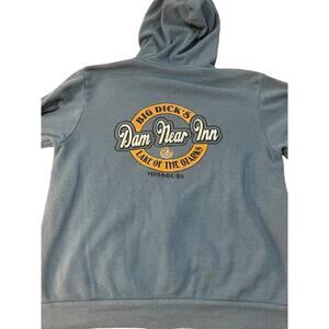 ⚓️ XL Big Dick’s Dam Near Inn Zip Hoodie Lake of the Ozarks 🌊